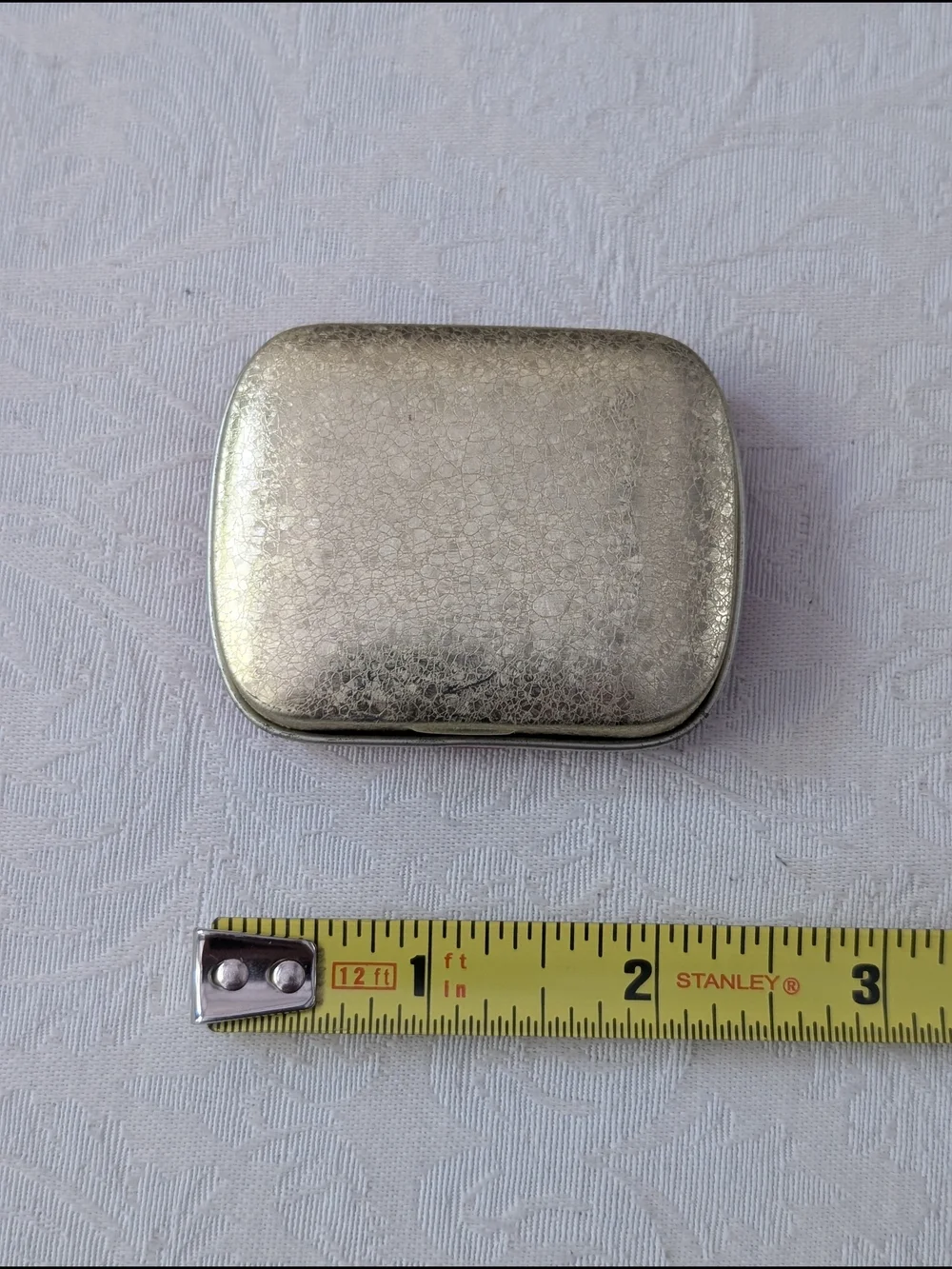 Life Savers Vintage Pep-O-Mint Pocket Advertising Tin 5¢ Red/Blue